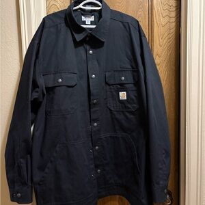 Carhartt durable navy jacket. Excellent condition. Only worn once.
Size 2XL
$70